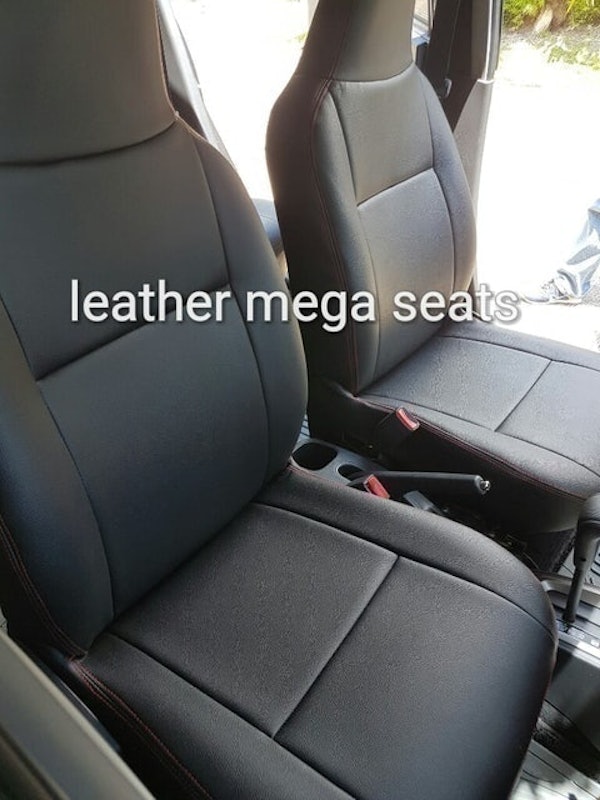 Custom-Made Leather Seat Covers 2