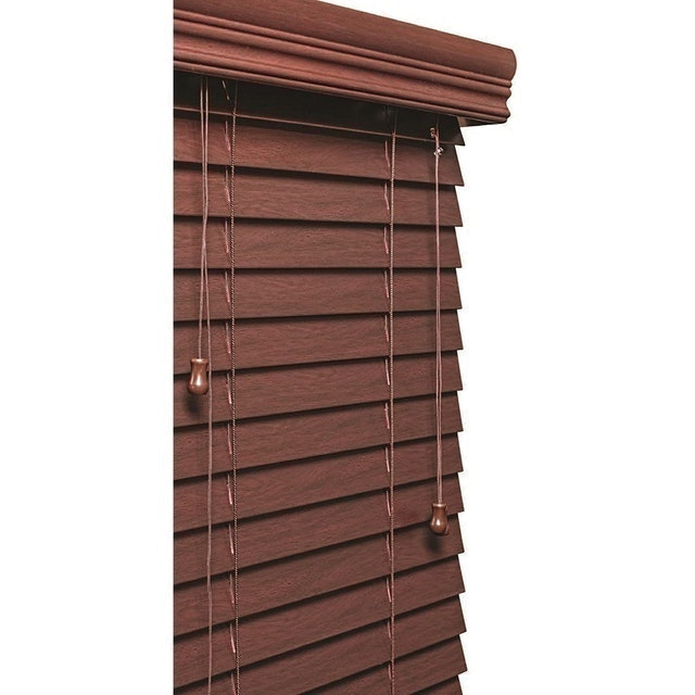 Premium Faux Wood Venetian Window Blinds 5