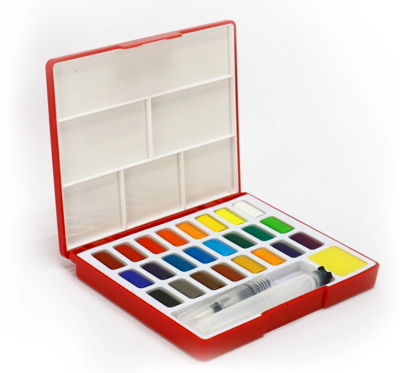 Solid Watercolor 24 Colors 3