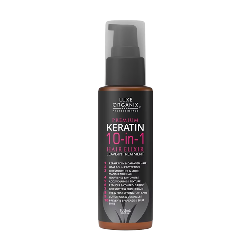 Premium Keratin 10-in-1 Hair Elixir Leave-in Treatment 1