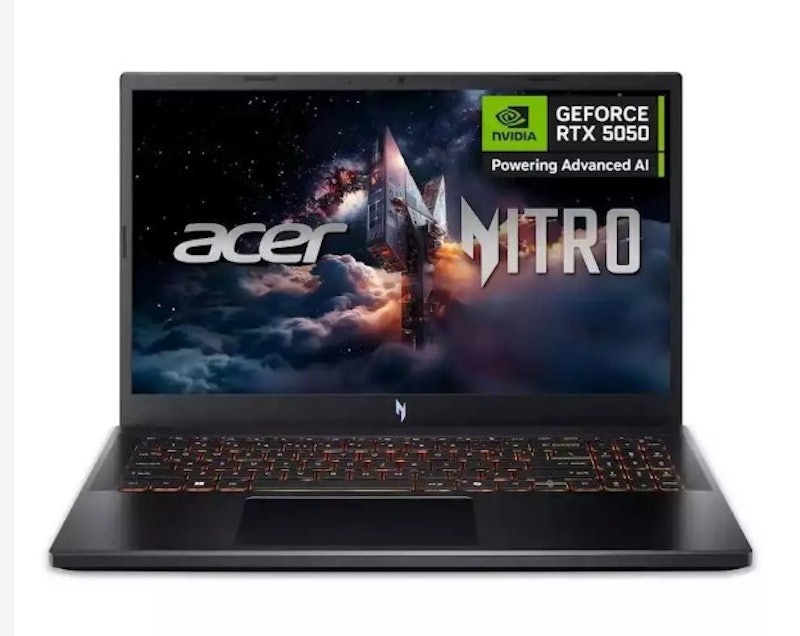 15.6" FHD IPS 165Hz Gaming Laptop Core i5-13420H 16/512GB SSD RTX 5050 Win11 1