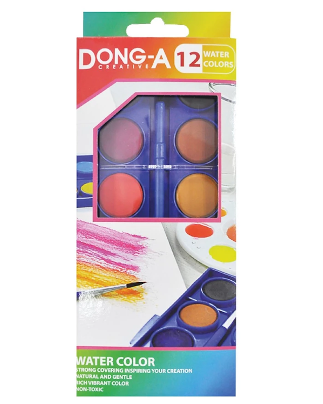 Water Color Cake 12 Colors 1