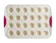 Trudeau White Confetti Mini Muffin Pan 1