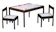 HomeHuk Kid Study Table Set 1