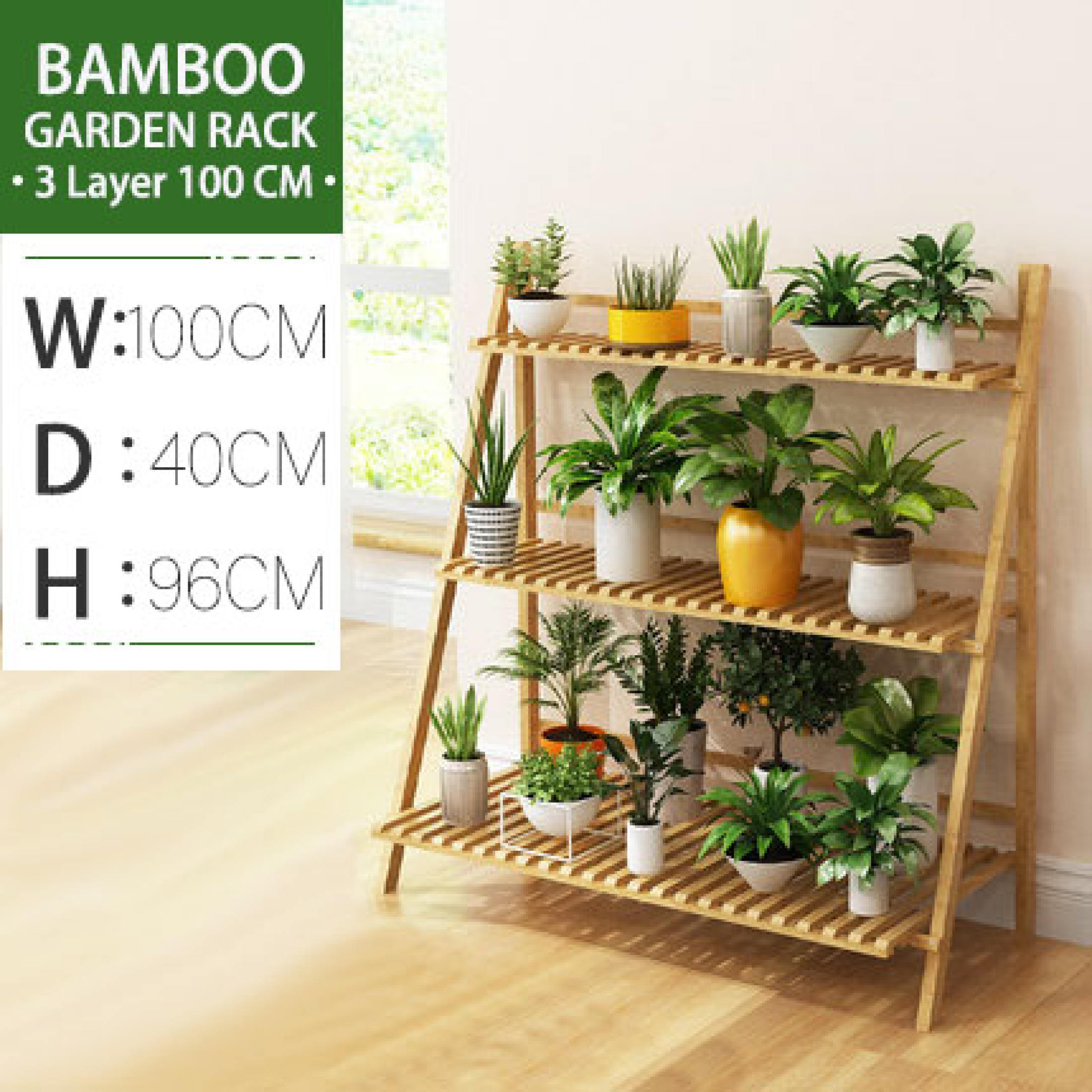 3 or 4-Tier Bamboo Rack 2