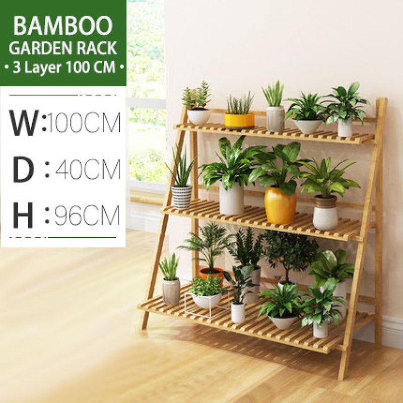 3 or 4-Tier Bamboo Rack 2