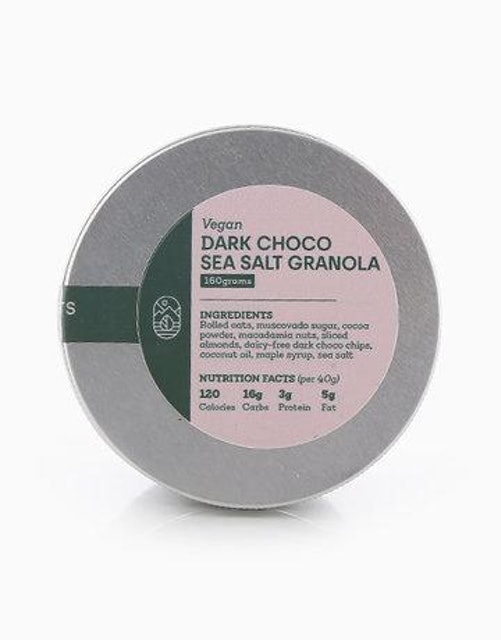  Vegan Dark Choco Sea Salt Granola  4
