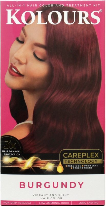 Hair Dye Burgundy 2
