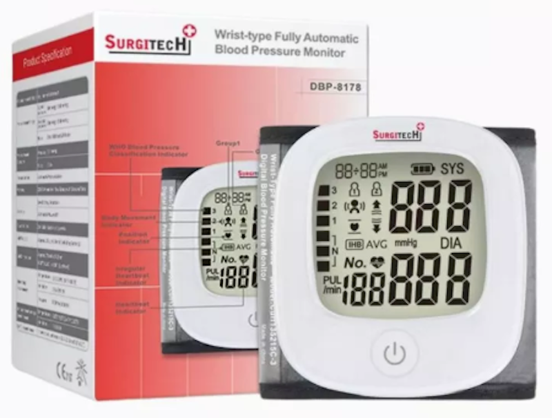 Wrist Digital Blood Pressure Monitor BP Wrist 1