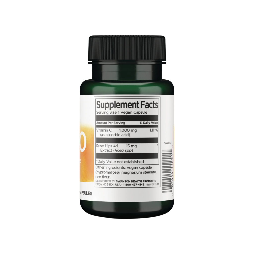 C-1000 Vitamin C With Rose Hips 2