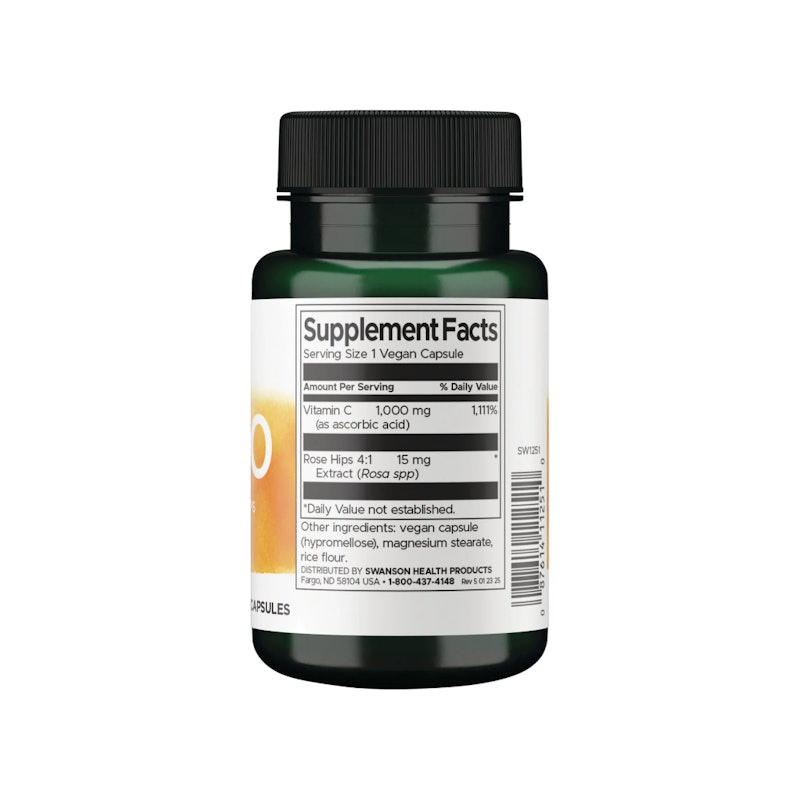 C-1000 Vitamin C With Rose Hips 2