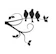 Decotherapy Tree Branch & Birds Wall Sticker 1
