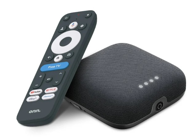 4K Pro Streaming Device with Google TV Hands-Free Voice Control & Dolby Atmos/Dolby Visio	 1