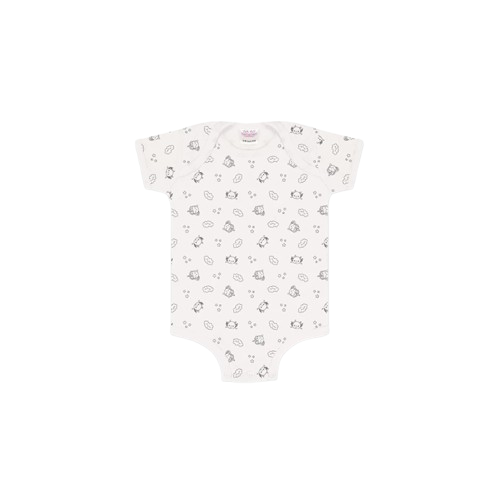 Cotton-Rich Mystical Creature Design Baby Romper 1