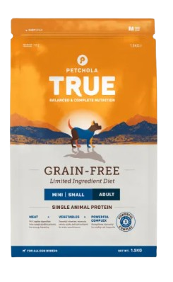 True Grain-Free Dry Dog Food (Mini to Small Adult Dogs, 1.5kg) 1
