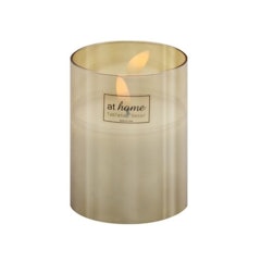 Classic Flameless LED Glass Jar Candle