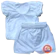 Generic Infant/Unisex Plain White Terno T-shirt & Shorts for Baby 1