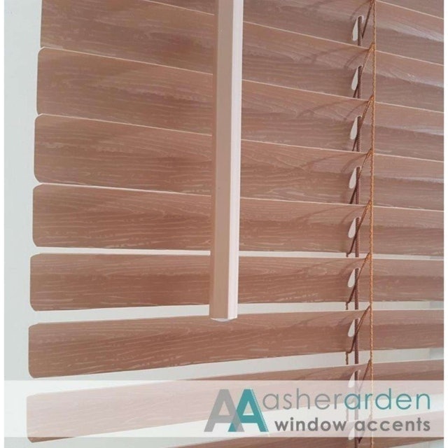 Venetian Window Blinds Faux Wood 3