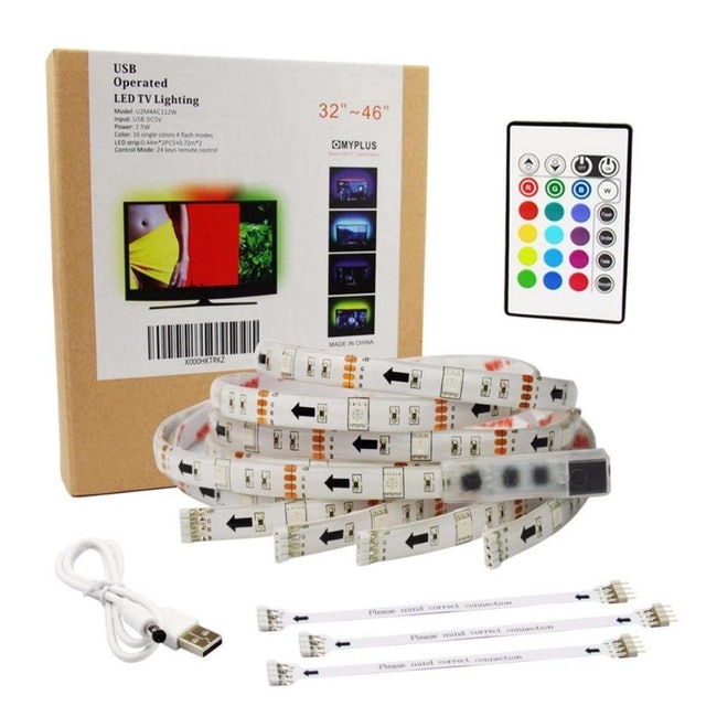 RGB Strip Light Backlighting 1