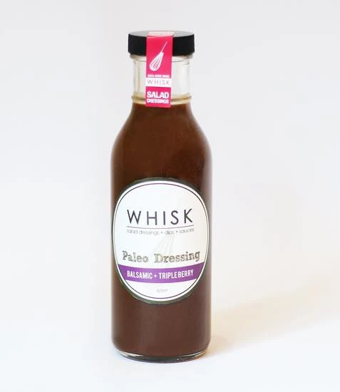 Paleo Balsamic Triple Berry Salad Dressing 1