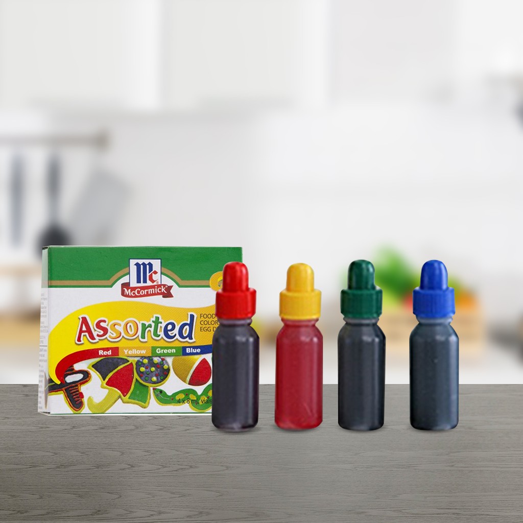Assorted 4-Vial Food Color 2