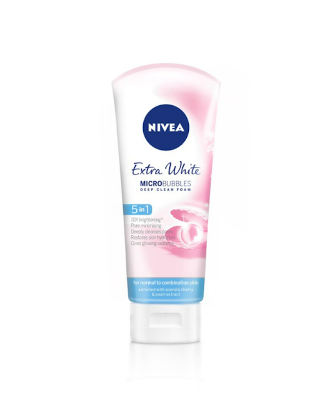 Face Cleanser Extra White 5-in-1 Deep Clean Foam 1