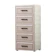 Mandaue Foam Dirk Plasti 5-Drawer Chest 1
