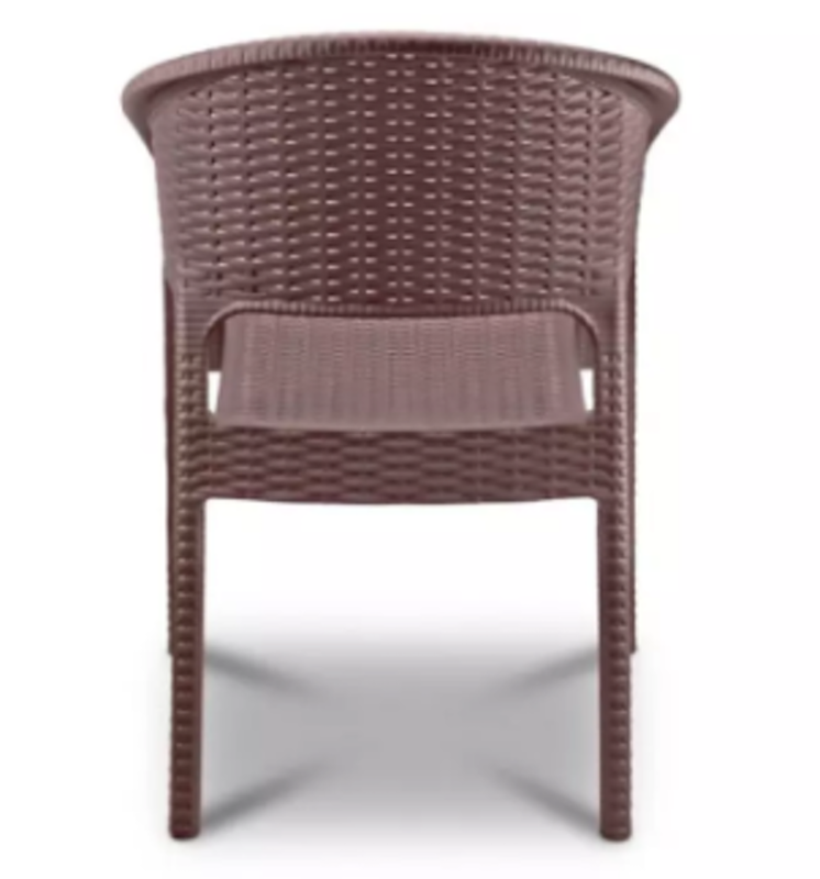 Plastic Rattan Armchair 4