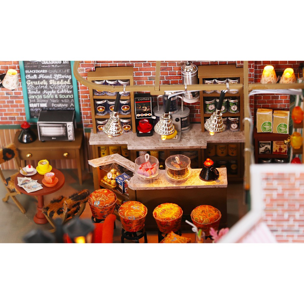 DIY Miniature Central Perk Set 4
