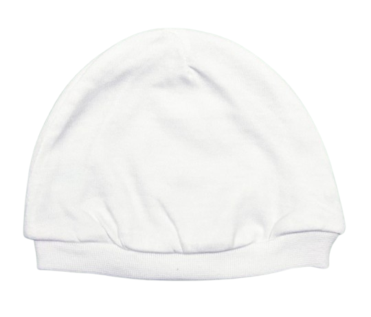 3-Piece White Bonnet Cap Set 2