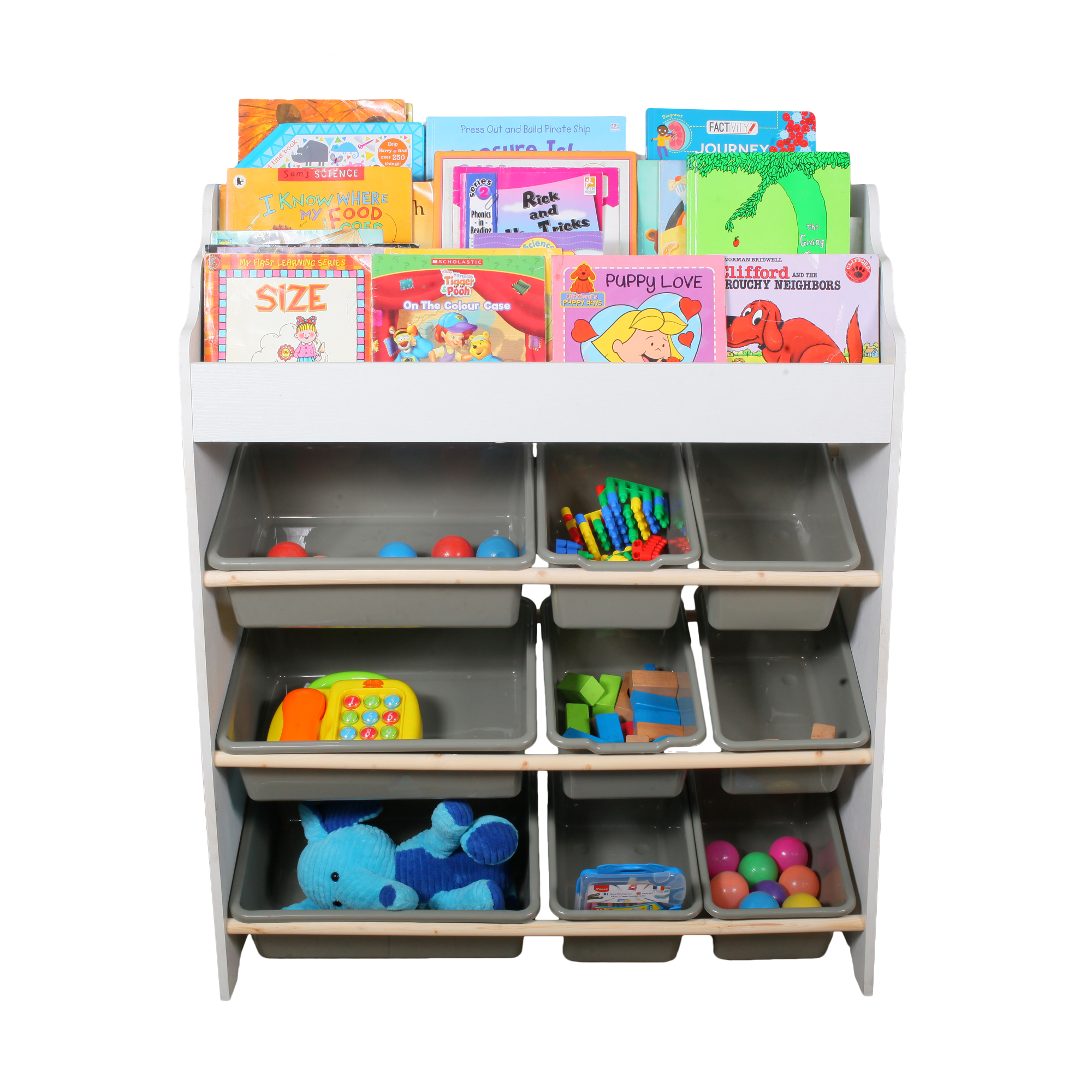 Bookshelf with Trays 1