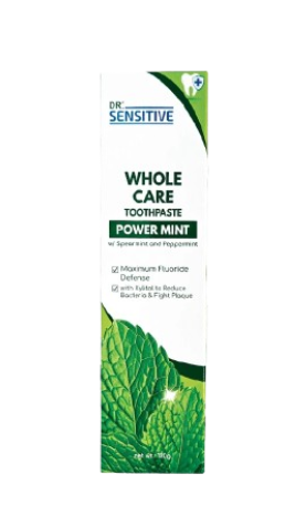 Whole Care Maximum Fluoride Defense Toothpaste 1