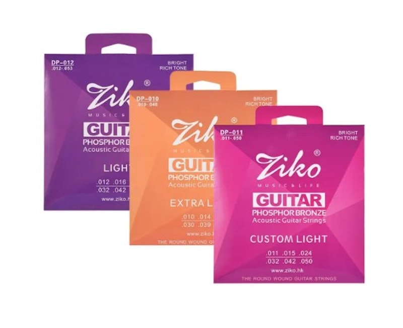 Custom Light Acoustic Guitar Strings 2