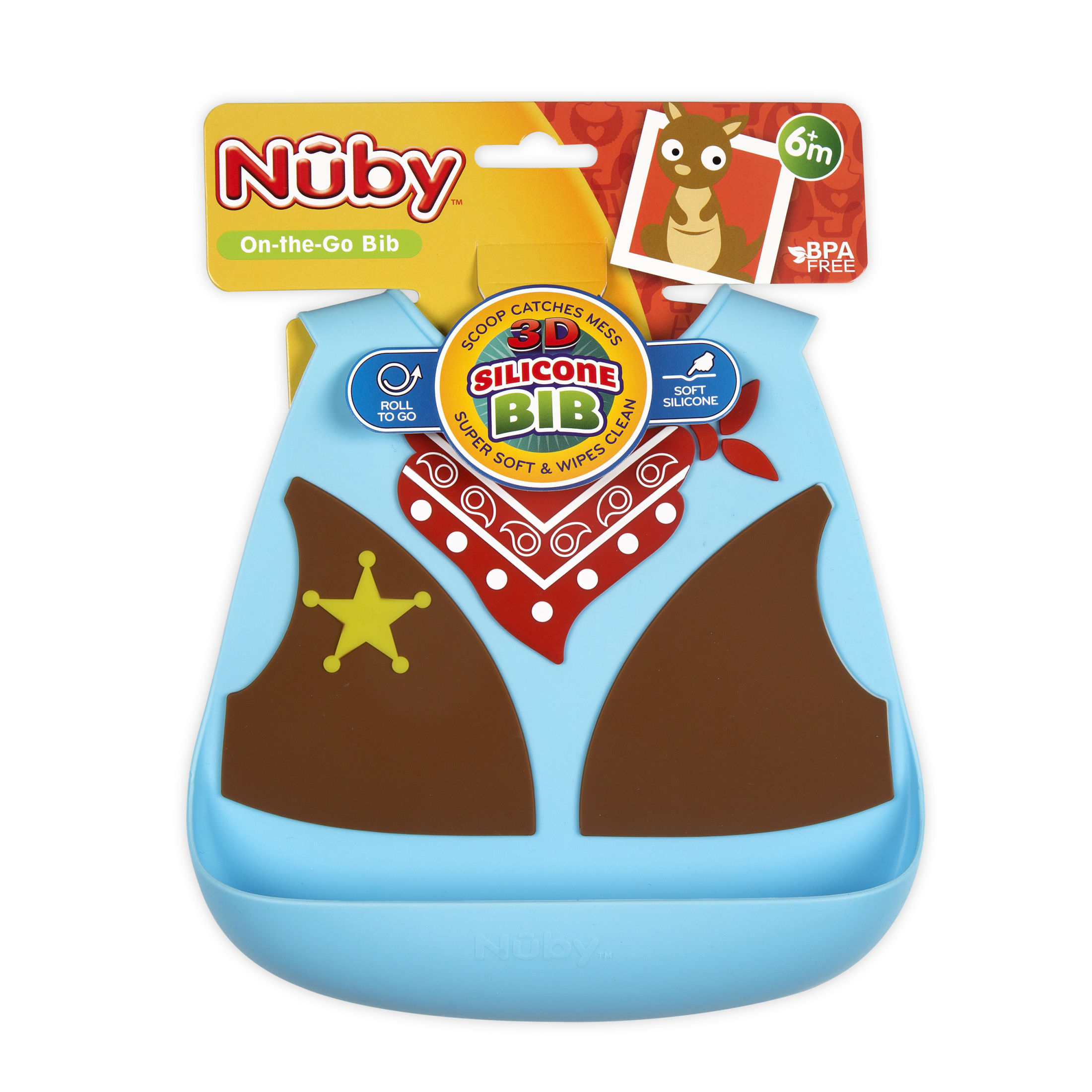 On-the Go 3D Silicone Bib 1