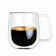 LOUCAPIN Double Wall Insulated Coffee Mug with Handle 1