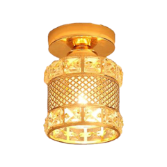 Crystal Gold Ceiling Lamp