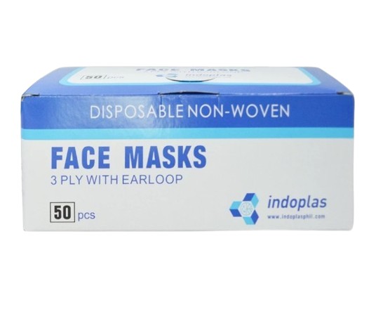 Disposable Face Mask 3-Ply with Earloop 	  4