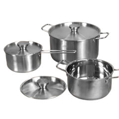 Stainless Steel 6-Piece Cookware Set