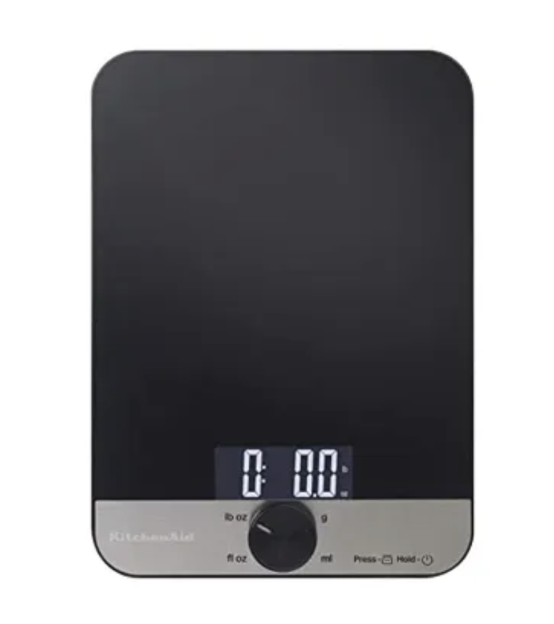Digital Glass Top Kitchen Scale 1