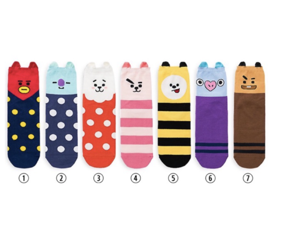 BTS BT21 KPop Iconic Socks 2