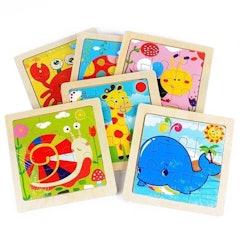 Mini Size Jigsaw Wooden Puzzle