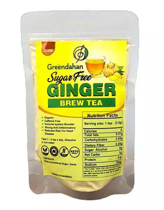 Sugar Free Ginger Brew Tea  1