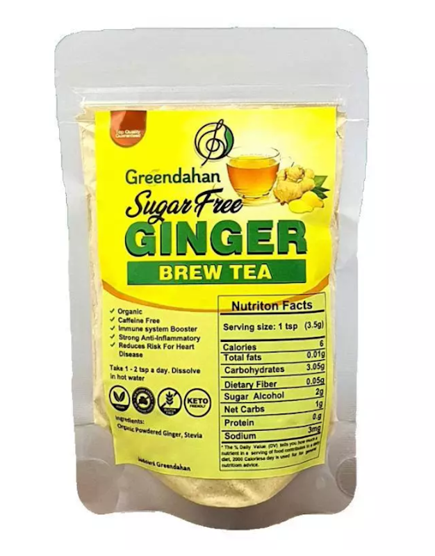 Sugar Free Ginger Brew Tea 1