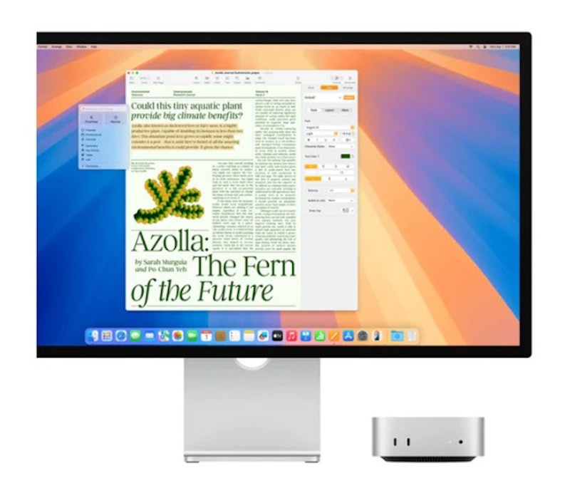 mini: Apple M4 chip with 10‑core CPU and 10‑core GPU, 24GB, 512GB SSD 3