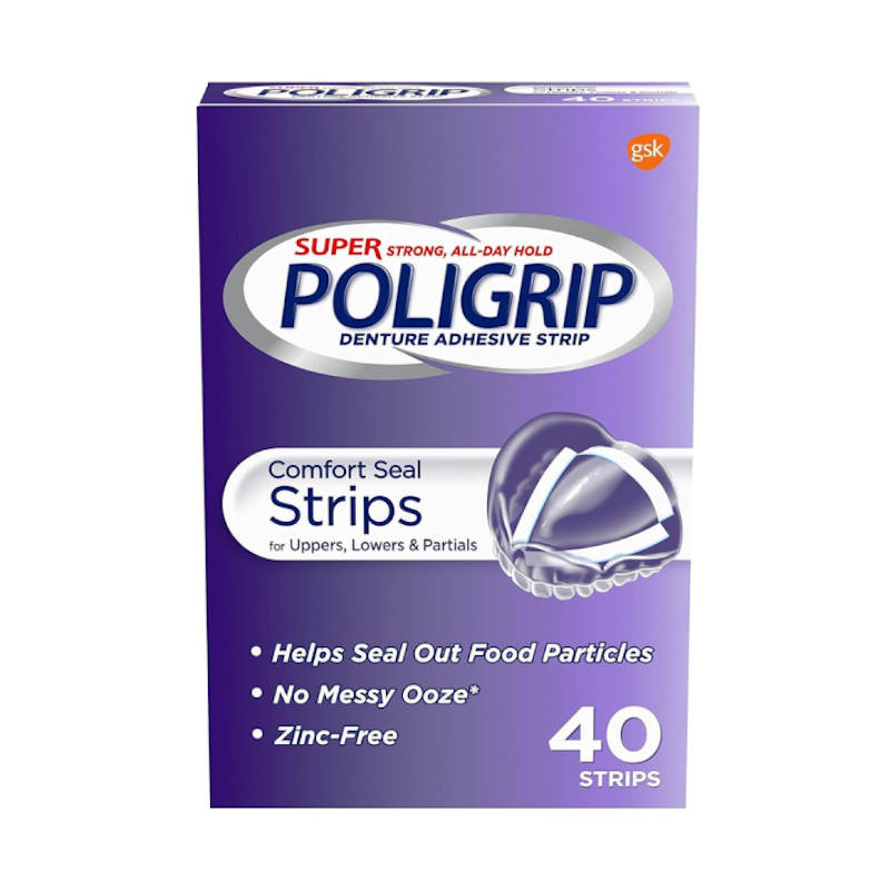 Denture Adhesive Comfort Seal Strips 1