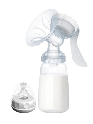 2-in-1 Manual Breast Pump 	  1