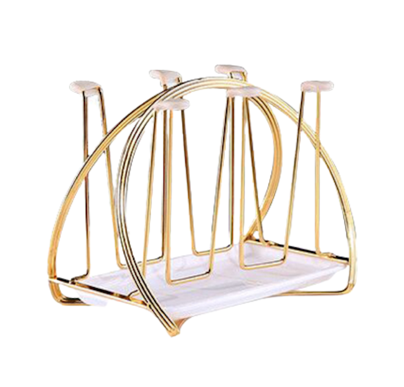 Mug Rack With Drain Tray 1