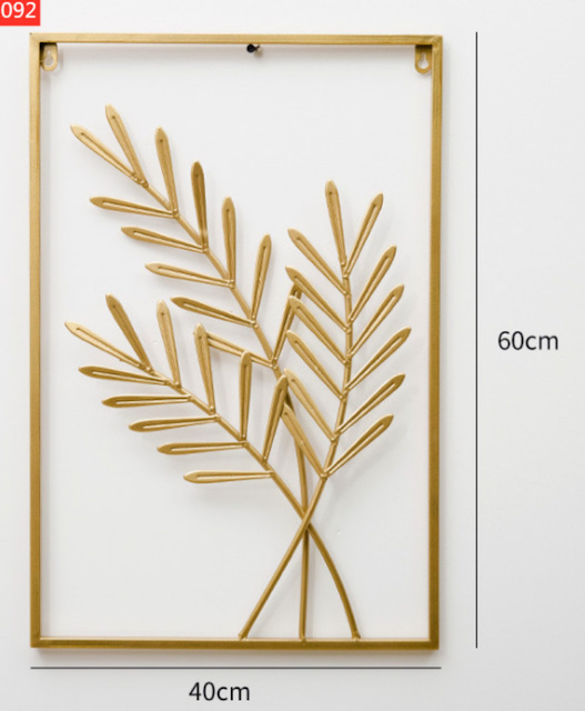 Metal Wall Decor with Frame 3