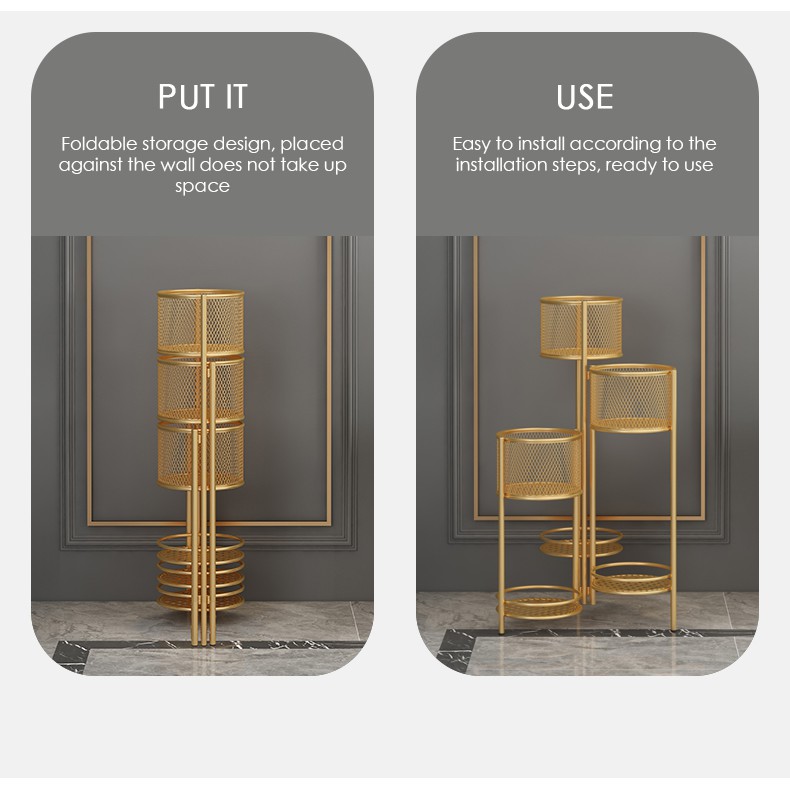 6-Tier Folding Plant Stand 6
