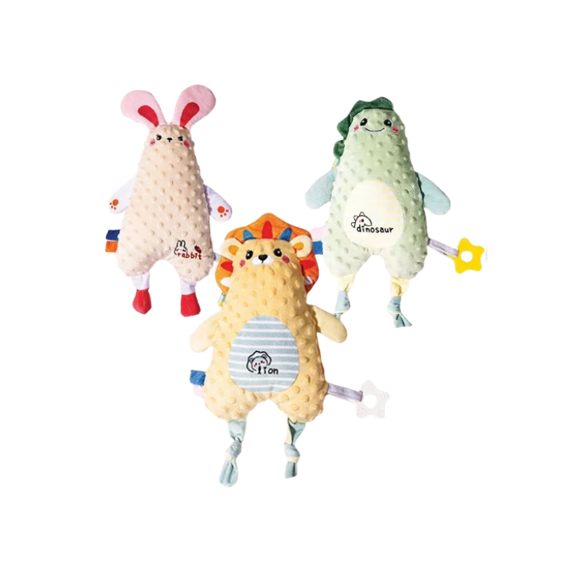 Baby Plush Sleep Comfort Doll With Teether 1